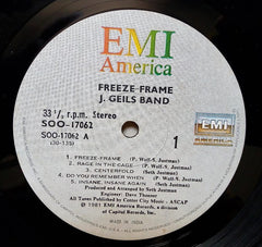 J. Geils Band, The - Freeze-Frame (Vinyl)