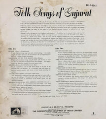 Various - Folk Songs Of Gujarat (Vinyl)