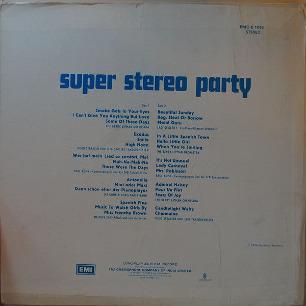 Various - Super Stereo Party (Vinyl) Image