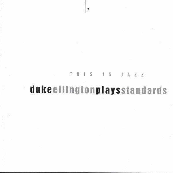 Duke Ellington - Plays Standards (CD) Image