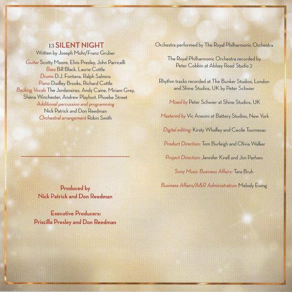 Elvis Presley With Royal Philharmonic Orchestra, The - Christmas With Elvis And The Royal Philharmonic Orchestra (CD)