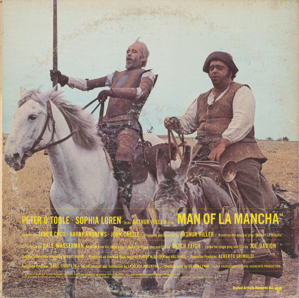 Mitch Leigh, Joe Darion / Peter O'Toole (2), Sophia Loren And James Coco - Man Of La Mancha (Original Motion Picture Soundtrack) (Vinyl) Image