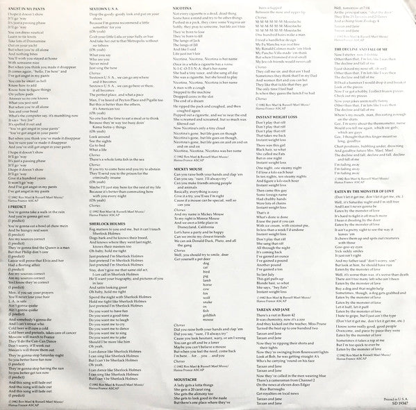 Sparks - Angst In My Pants (Vinyl) Image
