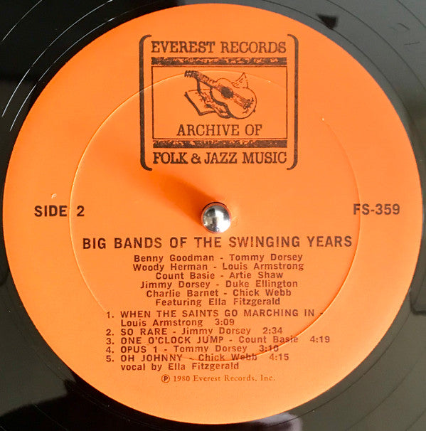 Various - Big Bands Of The Swinging Years (Vinyl) Image