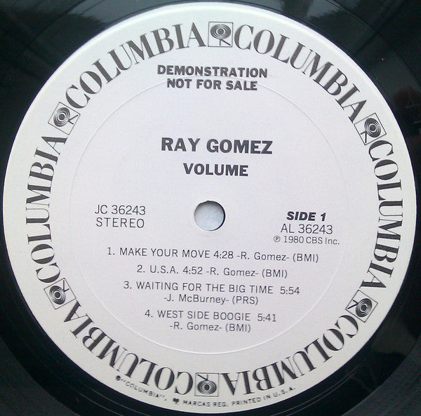 Ray Gomez - Volume (Vinyl) Image