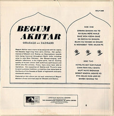 Begum Akhtar - Ghazals & Dadrars (Vinyl)