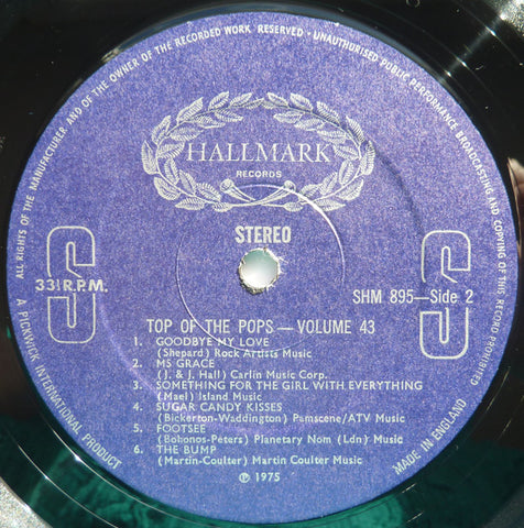 Top Of The Poppers, The - Top Of The Pops Vol. 43 (Vinyl)