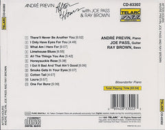 AndrÃ© Previn With Joe Pass & Ray Brown - After Hours (CD) Image