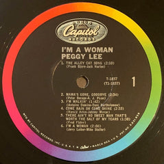 Peggy Lee - I'm A Woman (Vinyl)