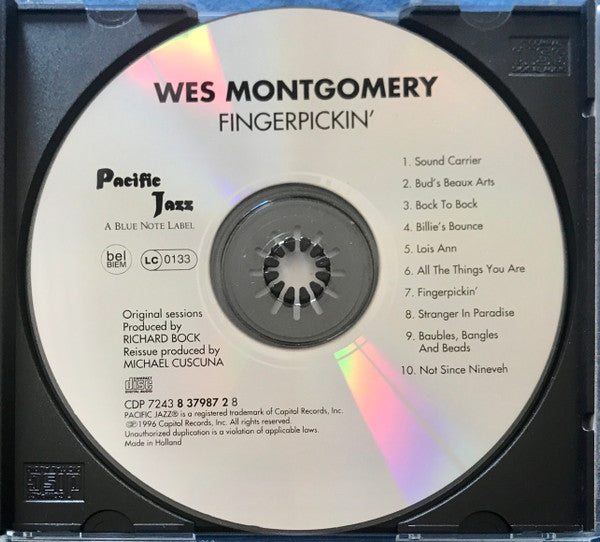 Wes Montgomery - Fingerpickin' (CD) Image