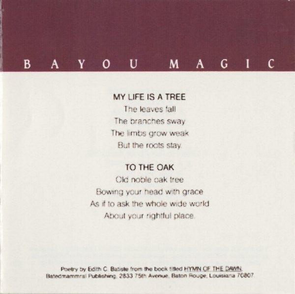 Alvin Batiste - Bayou Magic (CD) Image