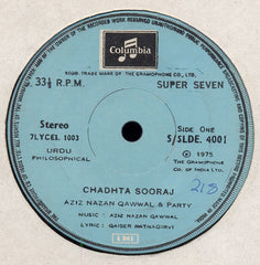 Aziz Nazan Qawwal & Party - Nasihat Aur Rindana Qawwali (45-RPM)