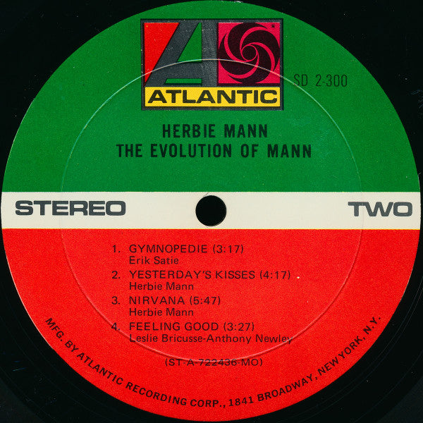 Herbie Mann - The Evolution Of Mann (Vinyl) (2)