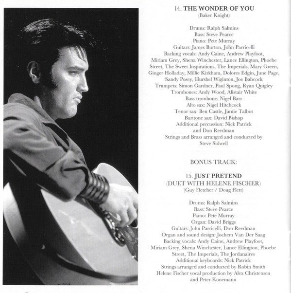 Elvis Presley With Royal Philharmonic Orchestra, The - The Wonder Of You & If I Can Dream (CD) (2)