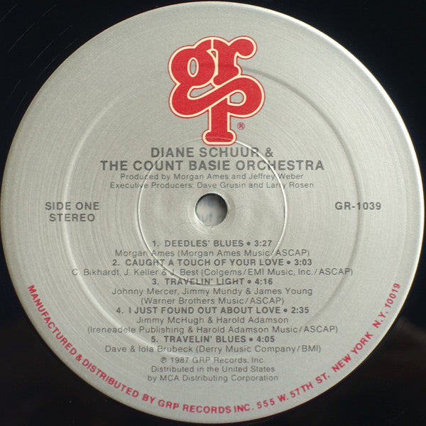 Diane Schuur & Count Basie Orchestra - Diane Schuur And The Count Basie Orchestra (Vinyl) Image