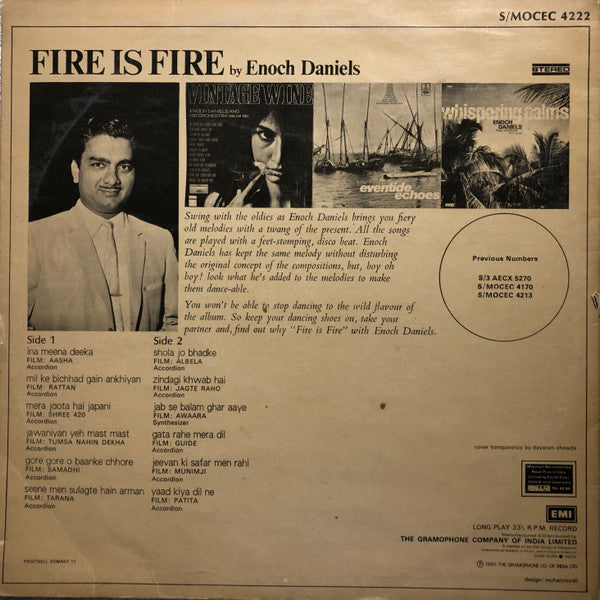 Enoch Daniels - Fire Is Fire (Vinyl)
