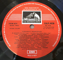 Lata Mangeshkar - Faraway Memories (Vinyl)