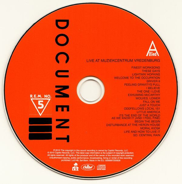 R.E.M. - Document (CD) (2)