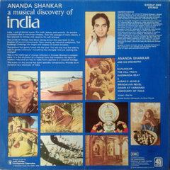 Ananda Shankar - A Musical Discovery Of India (Vinyl) Image