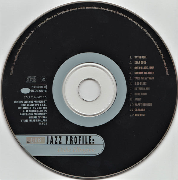 Duke Ellington - Jazz Profile: Duke Ellington (CD)