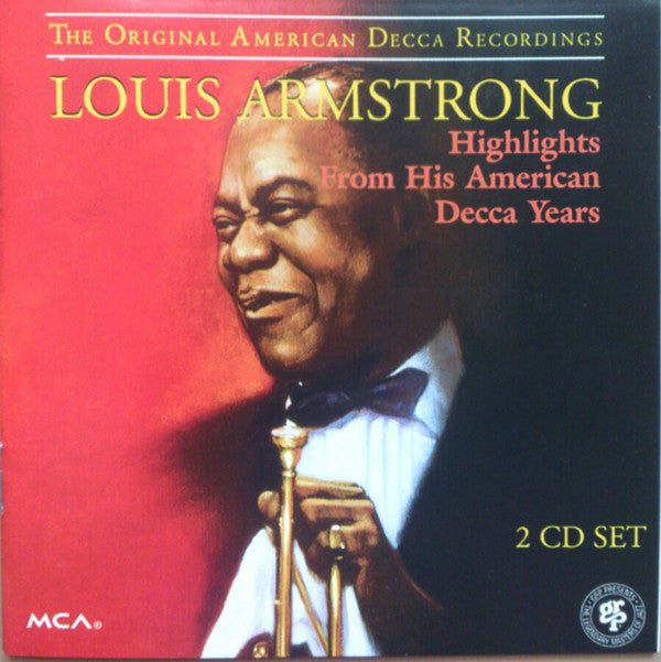 Louis Armstrong - Highlights From His American Decca Years (CD) (2 CD) Image