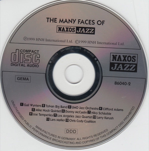 Various - The Many Faces Of Naxos Jazz (CD) Image