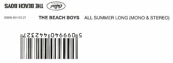 Beach Boys, The - All Summer Long (CD)