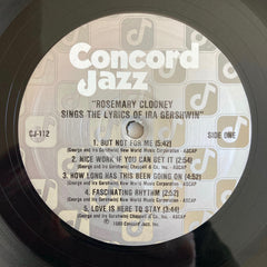 Rosemary Clooney - Rosemary Clooney Sings The Lyrics Of Ira Gershwin (Vinyl) Image