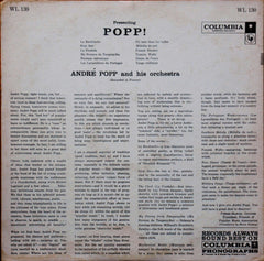 André Popp Et Son Orchestre - Presenting Popp! (Vinyl)