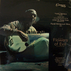 Yvette Mimieux & Ali Akbar Khan - Baudelaire’s Flowers Of Evil (Les Fleurs Du Mal) (Vinyl)