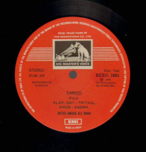 Amjad Ali Khan - Music Of Love (Vinyl)
