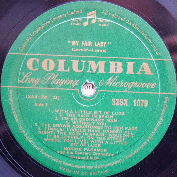 Norrie Paramor & His Concert Orchestra - My Fair Lady (Vinyl)