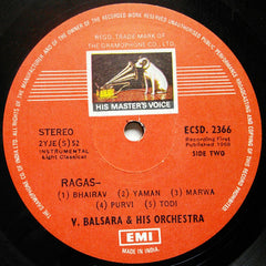 V. Balsara & His Orchestra - Raga Mood (Vinyl) Image