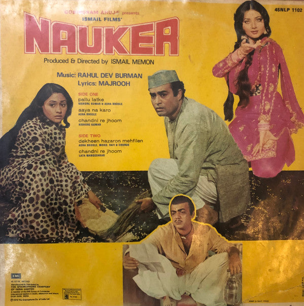 R. D. Burman, Majrooh Sultanpuri - Nauker (Vinyl) Image