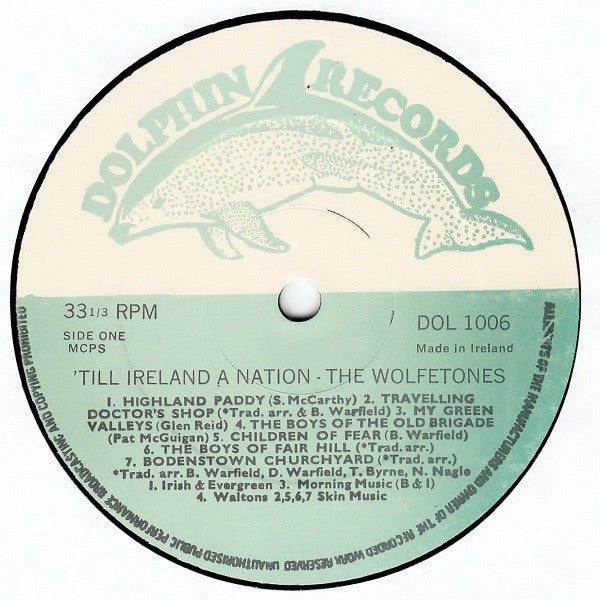 Wolfe Tones, The - 'Till Ireland A Nation (Vinyl) Image