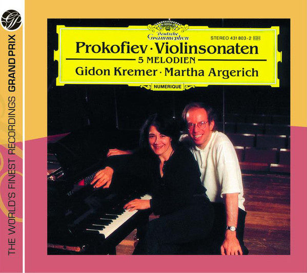 Sergei Prokofiev - Gidon Kremer, Martha Argerich - Violinsonaten / 5 Melodien (CD)
