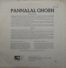 Pannalal Ghosh - Raag Yaman â€¢ Raag Shri (Vinyl) Image