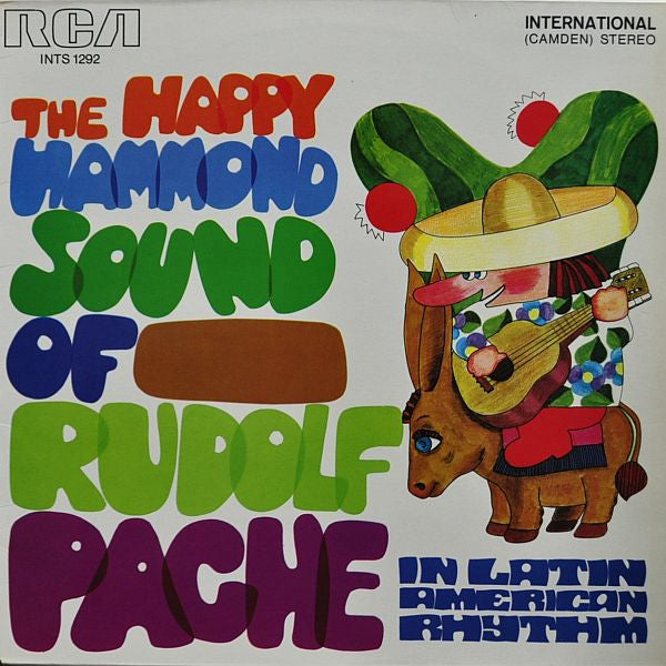 Rudolf Pache - The Happy Hammond Sound Of Rudolf Pache In Latin American Rhythm (Vinyl) Image