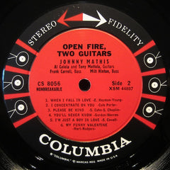 Johnny Mathis - Open Fire, Two Guitars (Vinyl)