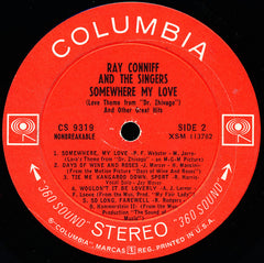 Ray Conniff And The Singers - Somewhere My Love (Vinyl)