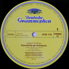 JoaquÃ­n Rodrigo, Siegfried Behrend, Nicanor Zabaleta - Concierto De Aranjuez / Konzertserenade FÃ¼r Harfe (Vinyl) Image