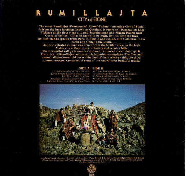 Rumillajta - City Of Stone (Vinyl) Image