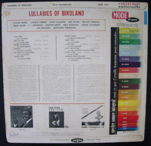 Various - Lullabies Of Birdland (Vinyl) Image