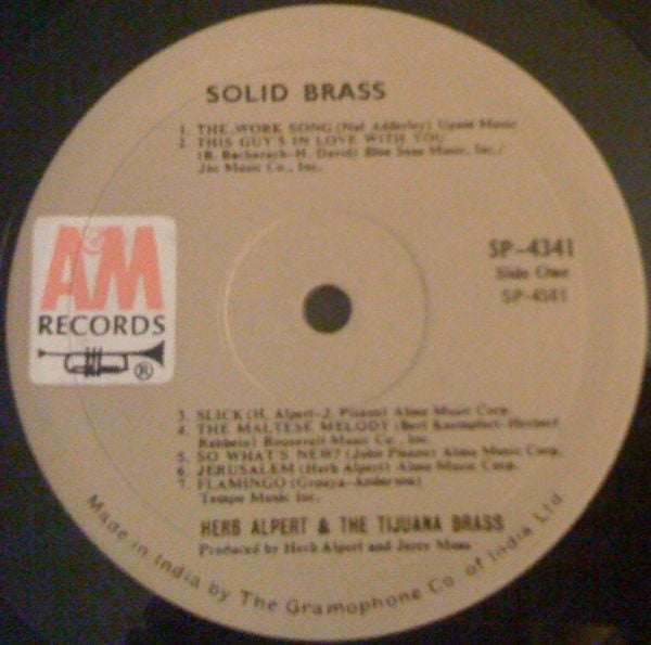 Herb Alpert & The Tijuana Brass - Solid Brass (Vinyl) Image