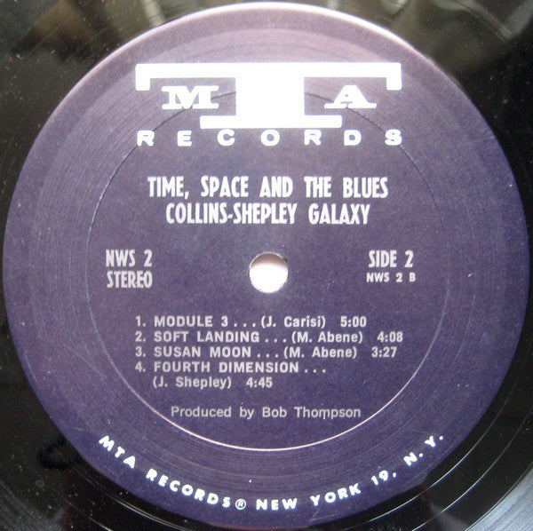 Collins-Shepley Galaxy - Time, Space And The Blues (Vinyl) Image