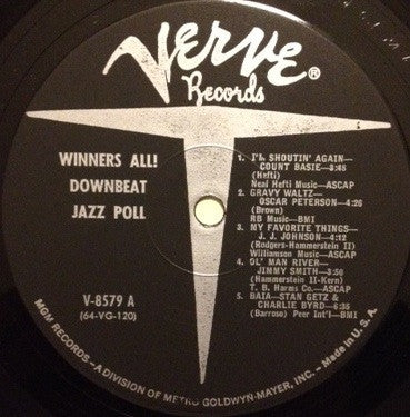 Various - Winners All! Downbeat Jazz Poll (Vinyl)