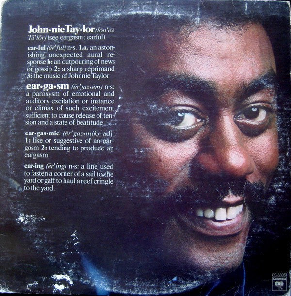 Johnnie Taylor - Eargasm (Vinyl)