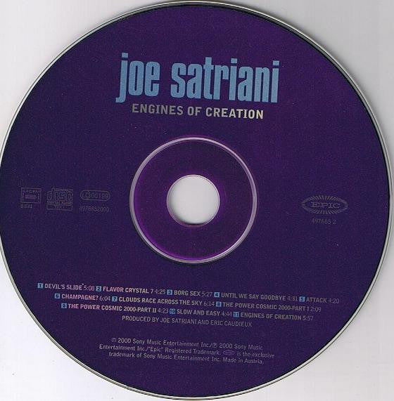 Joe Satriani - Engines Of Creation (CD)