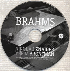 Johannes Brahms - Nikolaj Znaider, Yefim Bronfman - Complete Works For Violin And Piano (CD)