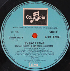 Franck Pourcel Et Son Grand Orchestre - Evergreens (Vinyl)